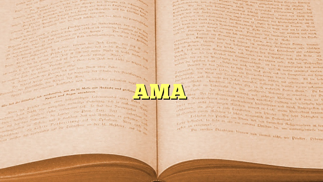 AMA