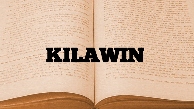 KILAWIN