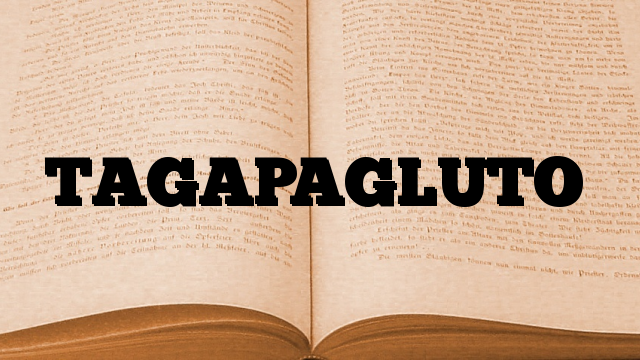 TAGAPAGLUTO