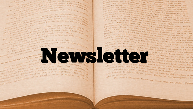 Newsletter